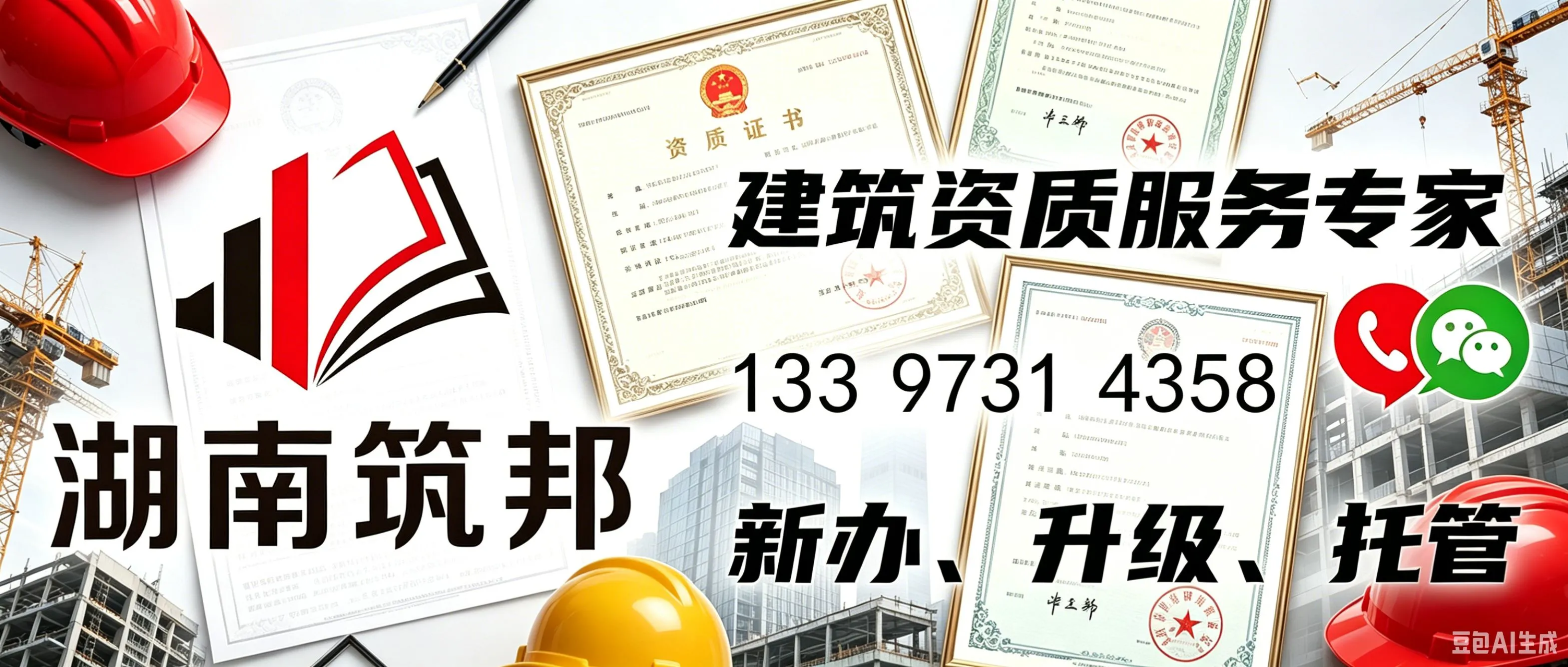 望城区建筑资质代办 - 湖南筑邦城市服务图