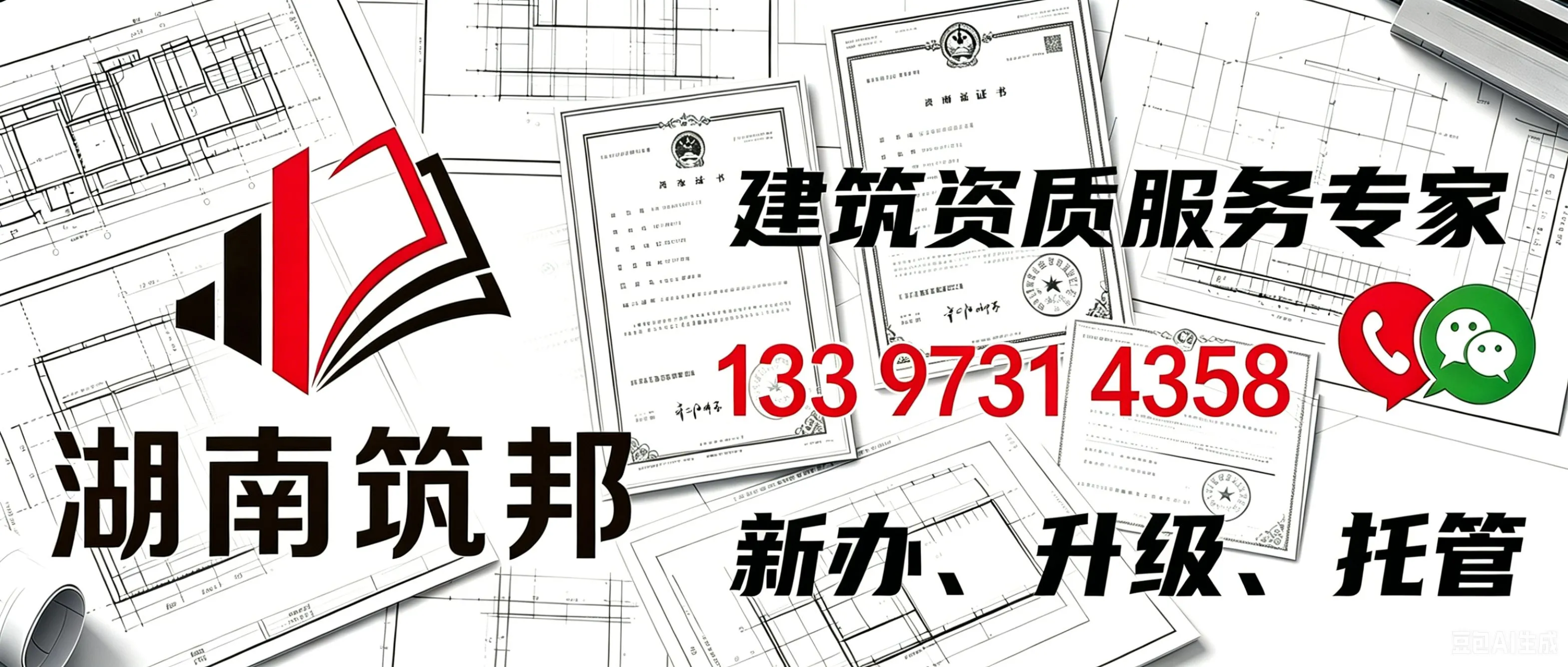 宁乡市建筑资质代办 - 湖南筑邦城市服务图